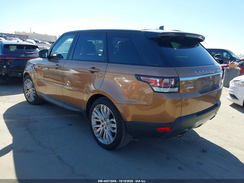 Vin: salwr2ef5ga102187, lot: 46872389, land rover range rover sport 5.0l v8 supercharged/5.0l v8 supercharged dynamic 20163
