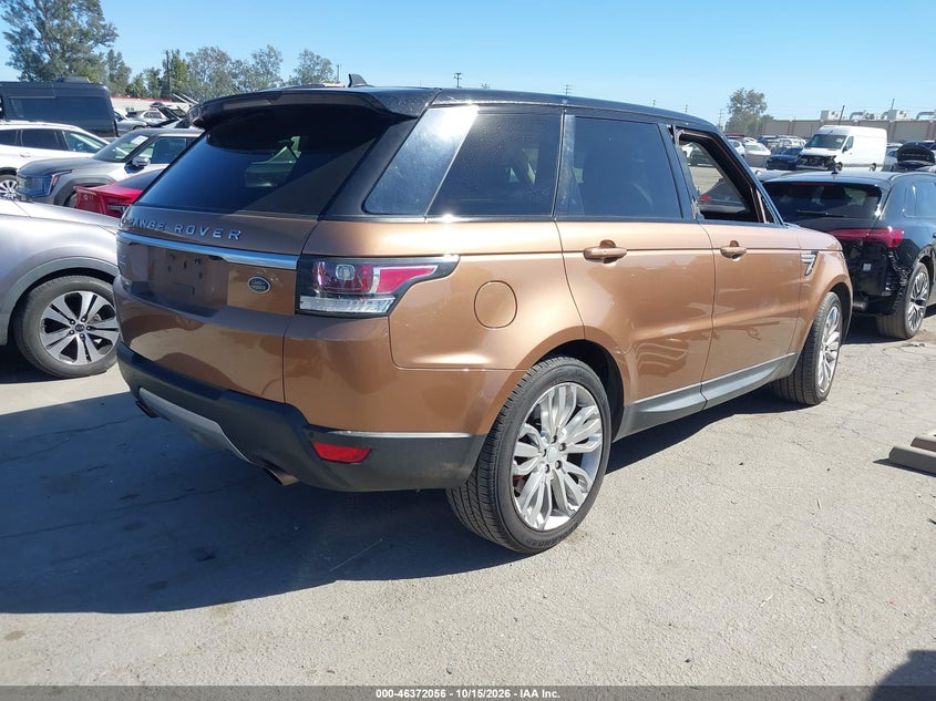 Vin: salwr2ef5ga102187, lot: 46872389, land rover range rover sport 5.0l v8 supercharged/5.0l v8 supercharged dynamic 20164