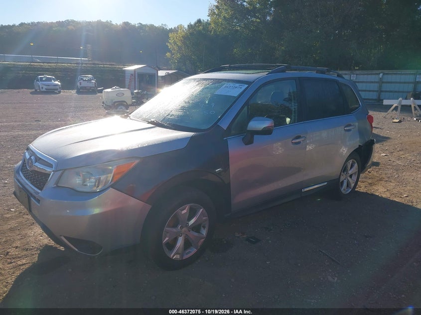 Vin: jf2sjaxc8gh405550, lot: 46872408, subaru forester 2.5i touring 20162