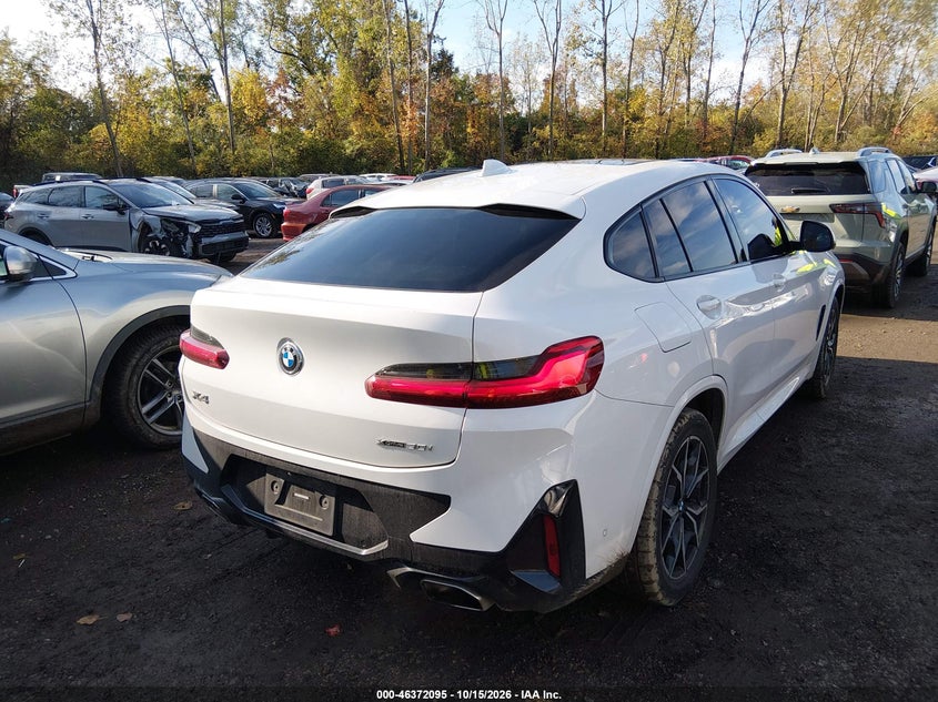 Vin: 5ux33dt01n9m13666, lot: 46872428, bmw x4 xdrive30i 20224