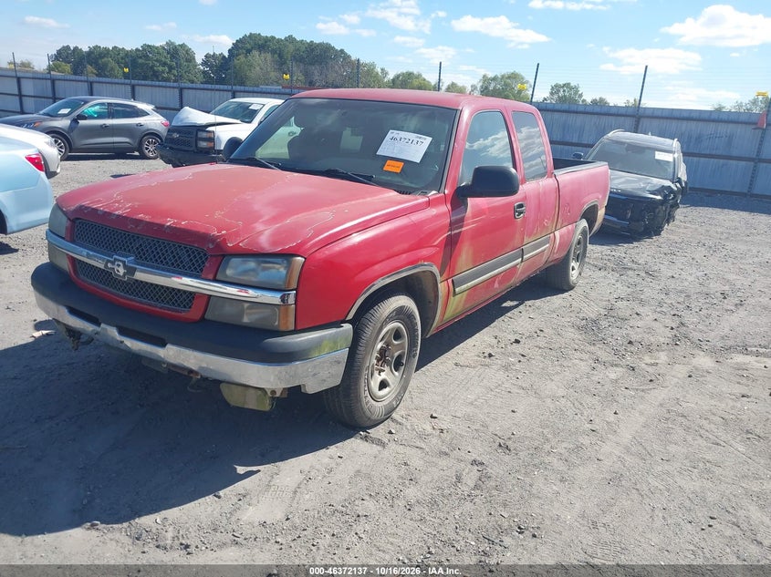 2004 Chevrolet Silverado 1500 Ls, Звичайний знос, IAAI, VIN 1GCEC19T64E396590 — фото 2