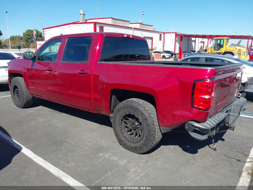 Vin: 3gcpcrec8jg603952, lot: 46872543, chevrolet silverado 1500 1lt 20183