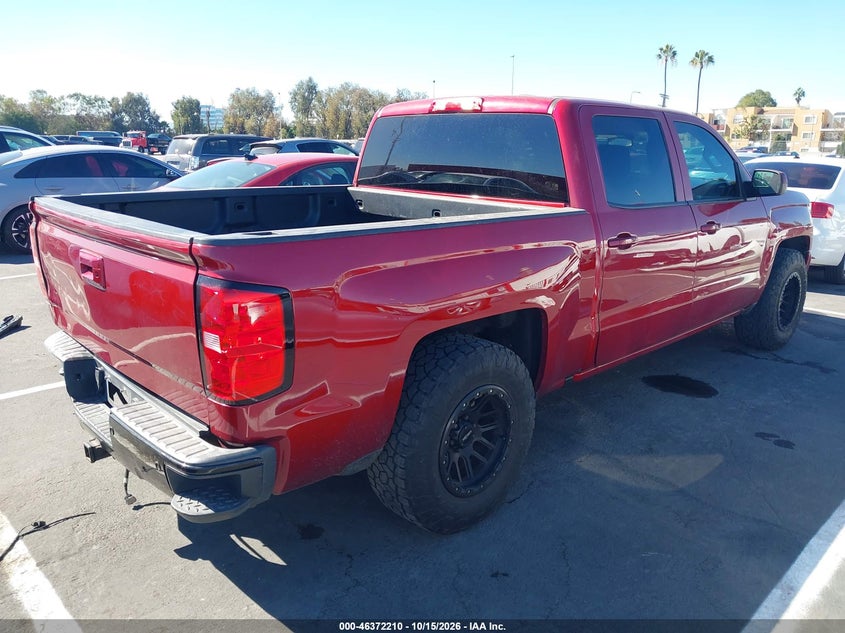 Vin: 3gcpcrec8jg603952, lot: 46872543, chevrolet silverado 1500 1lt 20184