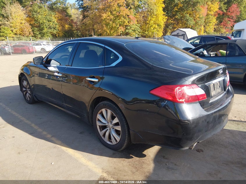 INFINITI M37X 2011 VIN JN1BY1AR3BM375075
