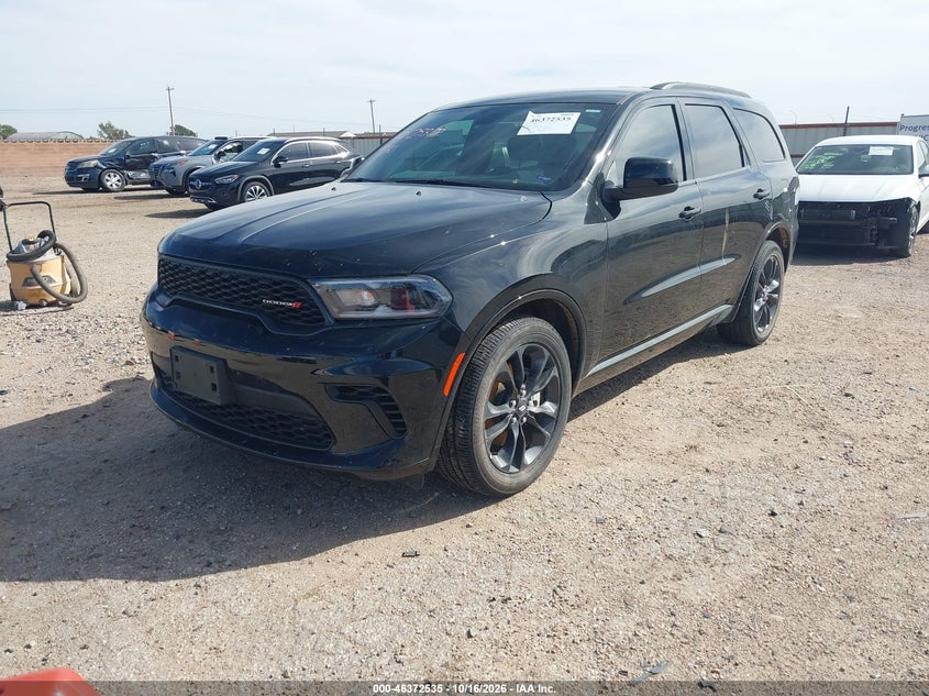 Vin: 1c4rdhdg8tc253913, lot: 46872868, dodge durango gt rwd 20262