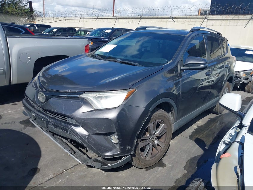 Vin: jtmwfrev4hj717444, lot: 46872897, toyota rav4 xle 20172
