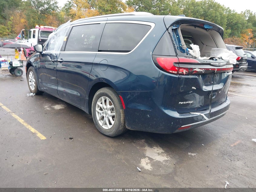 Vin: 2c4rc1bg4mr578029, lot: 46872918, chrysler pacifica touring l 20213