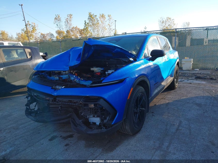 2026 Chevrolet Equinox Ev Lt 1, Front End, IAAI, VIN 3GN7DMRP2TS126777 — photo 2