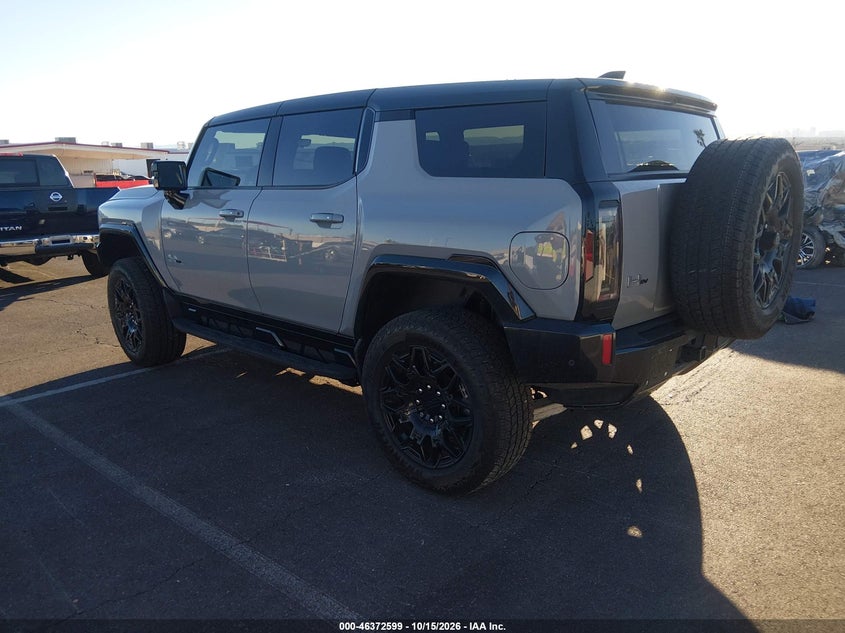 Vin: 1gkb0nde3su105658, lot: 46872932, gmc hummer ev suv 2x e4wd 20253