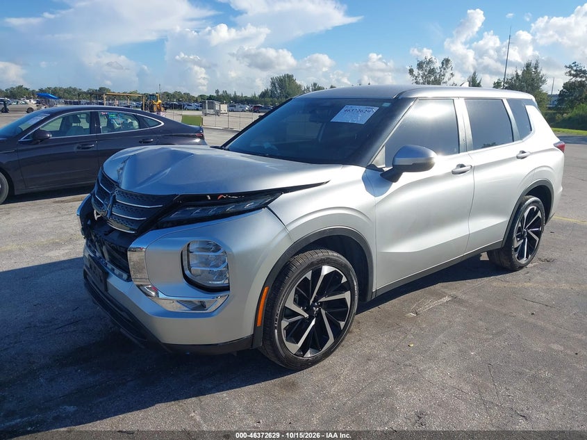 MITSUBISHI OUTLANDER 2022 VIN JA4J3TA8XNZ025776