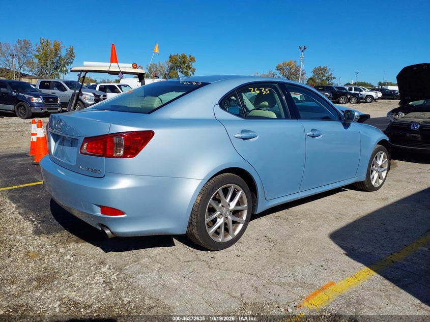 Vin: jthcf5c23c5056820, lot: 46872968, lexus is 250 20124