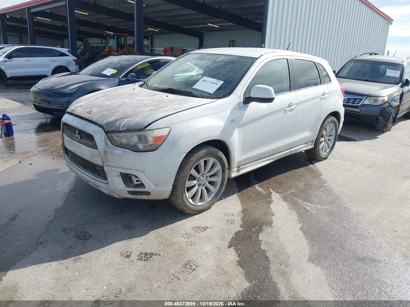 2011 Mitsubishi Outlander Sport Se, Затопление, IAAI, VIN JA4AR4AU5BZ019171 — фото 2