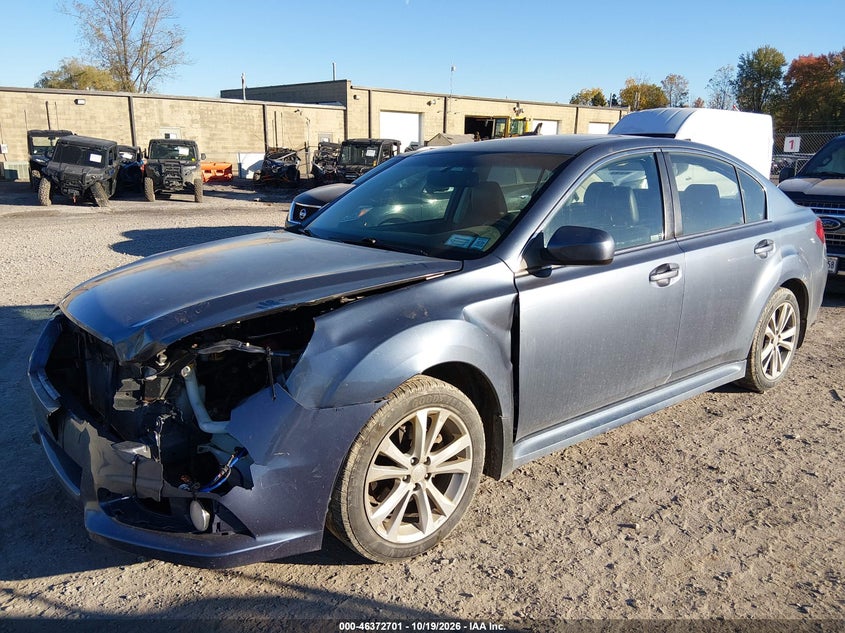 2014 Subaru Legacy 2.5I Limited, Удар спереди, IAAI, VIN 4S3BMBL65E3013616 — фото 2