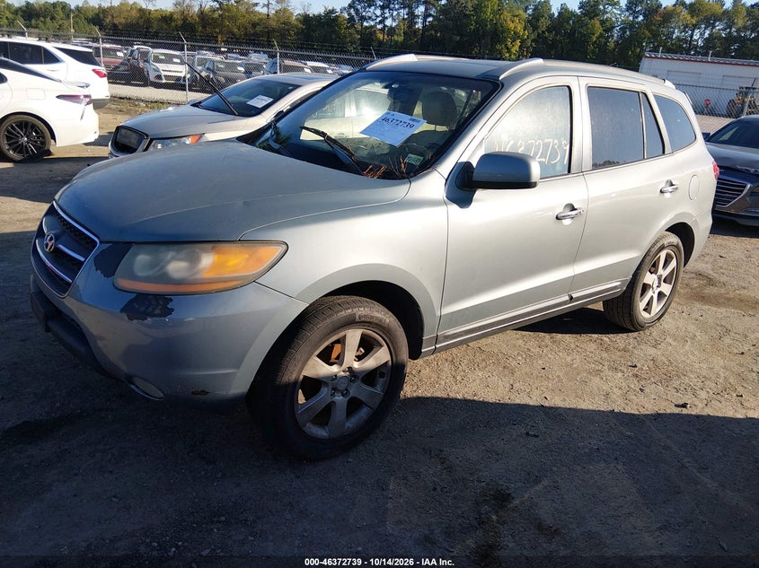 HYUNDAI SANTA FE 2008 VIN 5NMSH73E98H156499