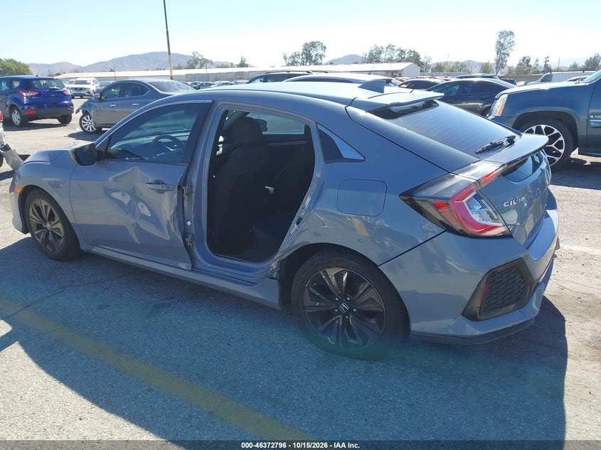 Vin: shhfk7h6xku413357, lot: 46873129, honda civic ex 20193