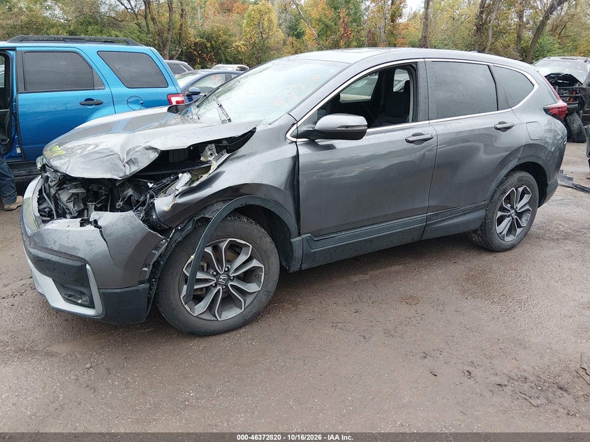 Vin: 5j6rw2h59ma012871, lot: 46873153, honda cr-v awd ex 20212