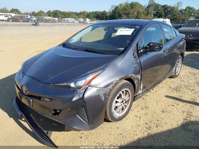 Vin: jtdkbrfu5j3582906, lot: 46873177, toyota prius two 20182