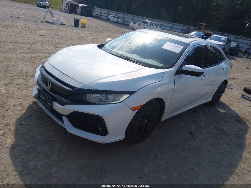 Vin: shhfk7h67ku401344, lot: 46873205, honda civic ex 20192