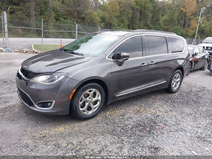 Vin: 2c4rc1bg0hr539721, lot: 46873214, chrysler pacifica touring-l 20172