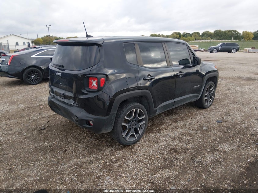 Vin: zacnjdab8mpm41169, lot: 46873218, jeep renegade jeepster 4x4 20214