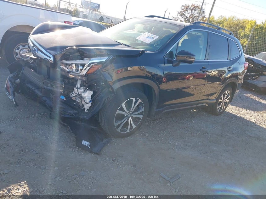 Vin: jf2skauc5kh404270, lot: 46873243, subaru forester limited 20192