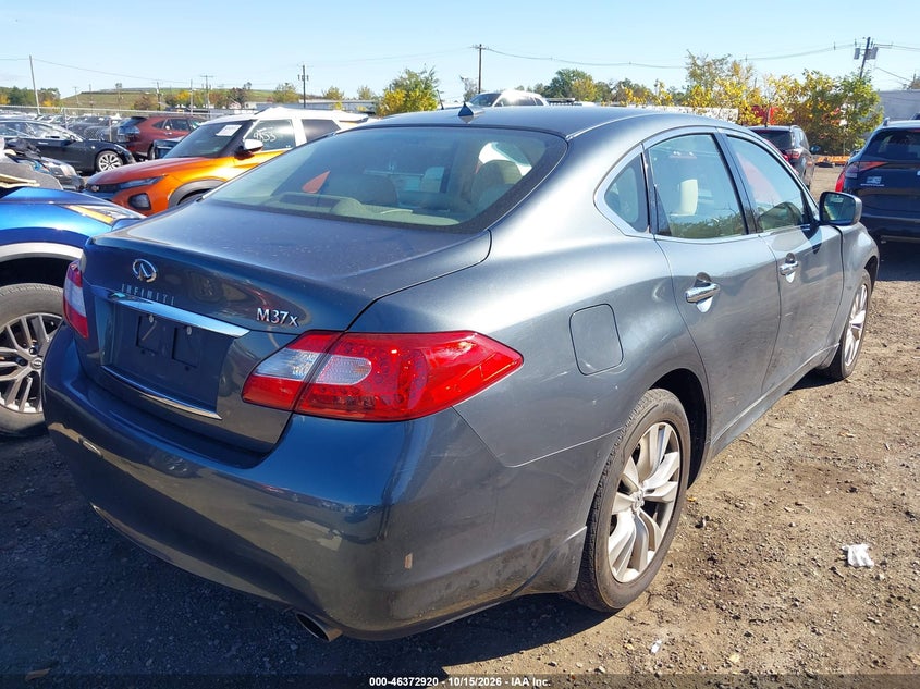 Vin: jn1by1ar4cm394476, lot: 46873253, infiniti m37x 20124