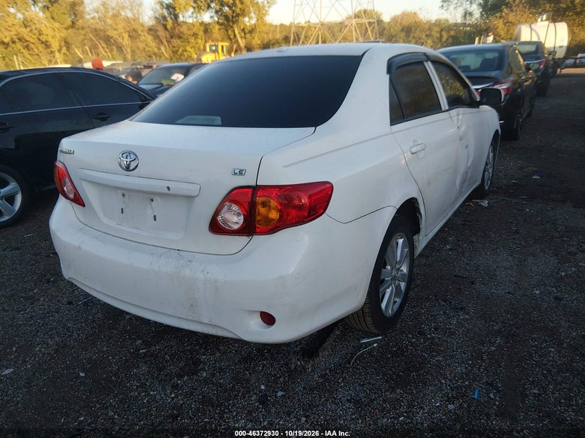 Vin: 1nxbu4ee2az357534, lot: 46873263, toyota corolla le 20104