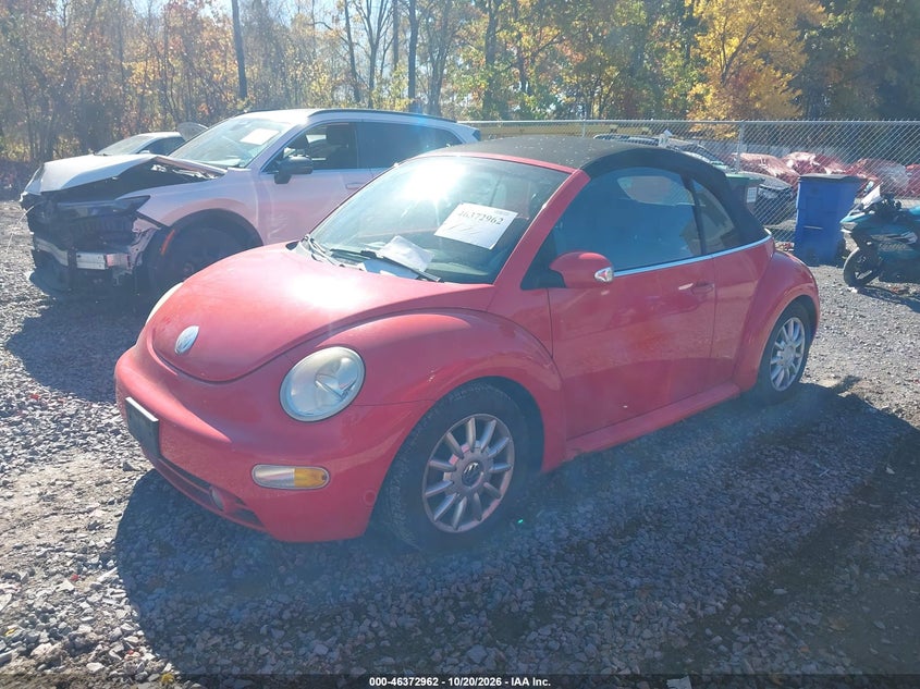 2004 Volkswagen New Beetle Gls, Normal Wear & Tear, IAAI, VIN 3VWCM21Y54M309822 — photo 2