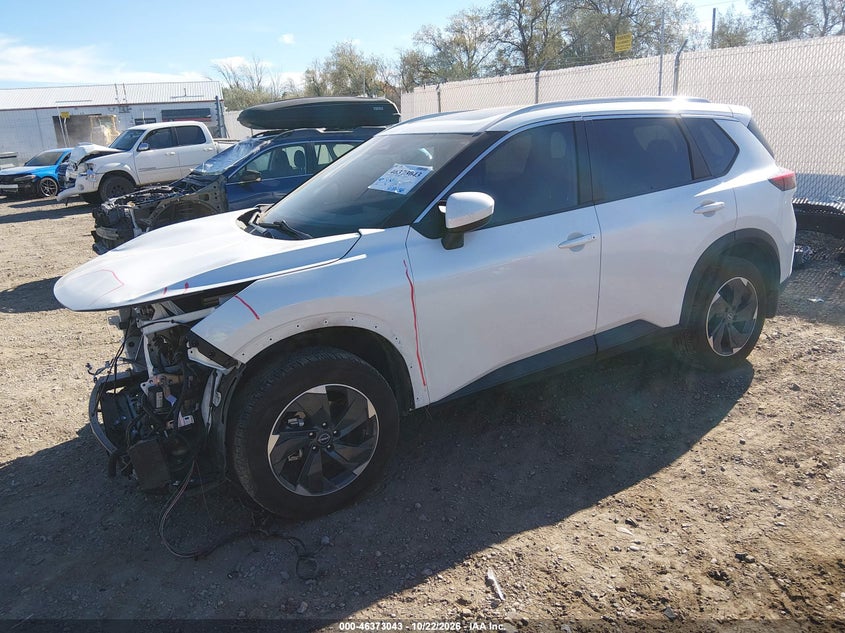 Vin: jn8bt3bb6rw439203, lot: 46873376, nissan rogue sv intelligent awd 20242