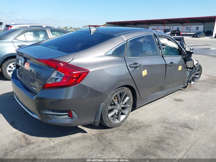 Vin: jhmfc1f37kx001745, lot: 46873377, honda civic ex 20194