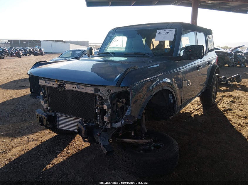 Vin: 1fmde7bhxsla66714, lot: 46873382, ford bronco big bend 20252