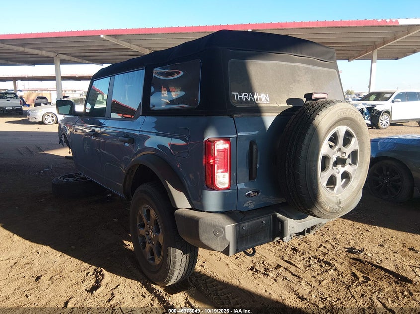 Vin: 1fmde7bhxsla66714, lot: 46873382, ford bronco big bend 20253