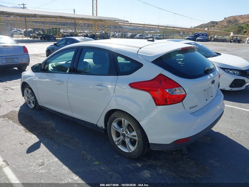 Vin: 1fadp3k24el312752, lot: 46873389, ford focus se 20143