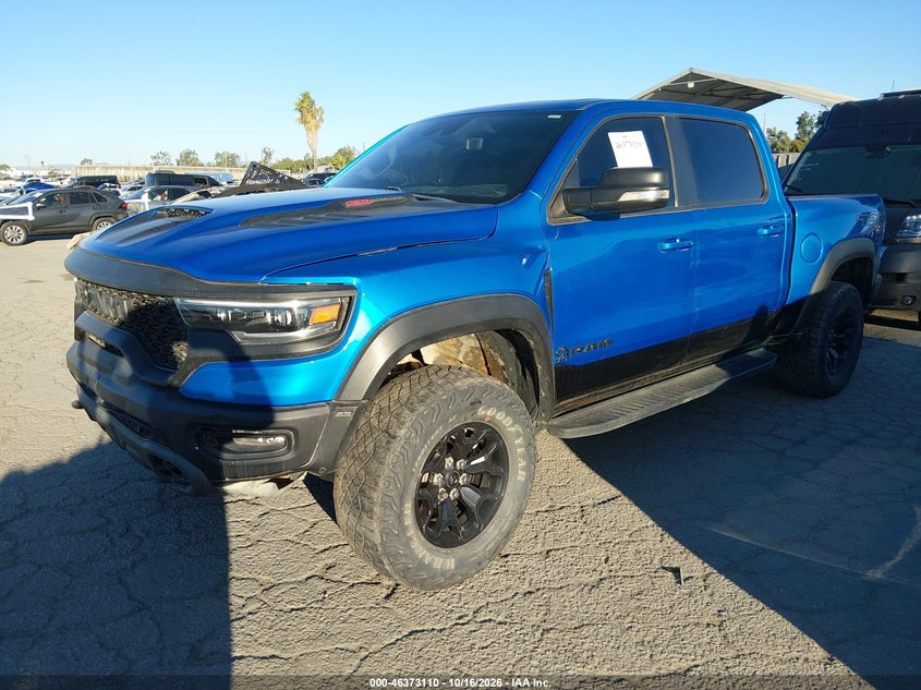Vin: 1c6srfu93nn216789, lot: 46873443, ram 1500 trx  4x4 5'7 box 20222