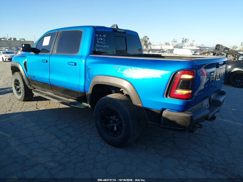 Vin: 1c6srfu93nn216789, lot: 46873443, ram 1500 trx  4x4 5'7 box 20223