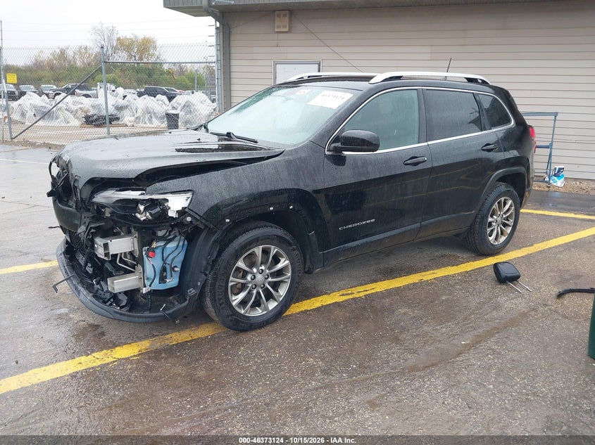 Vin: 1c4pjmlx8kd254806, lot: 46873457, jeep cherokee latitude plus 4x4 20192