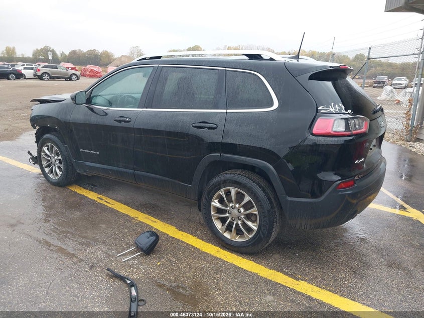 Vin: 1c4pjmlx8kd254806, lot: 46873457, jeep cherokee latitude plus 4x4 20193