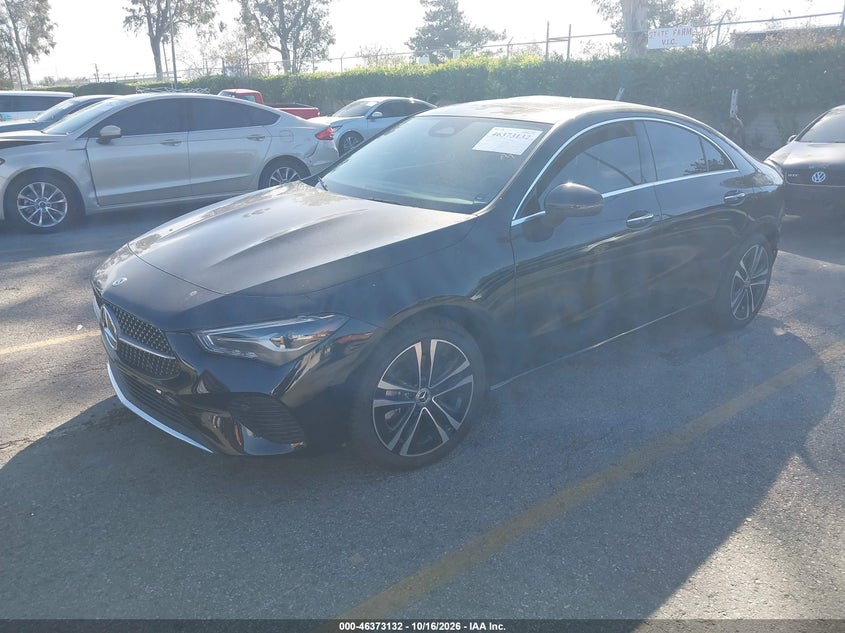 Vin: w1k5j4gb2sn514252, lot: 46873465, mercedes-benz cla 250 coupe 20252