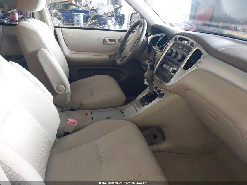 TOYOTA HIGHLANDER 2005 VIN JTEEP21A050080293