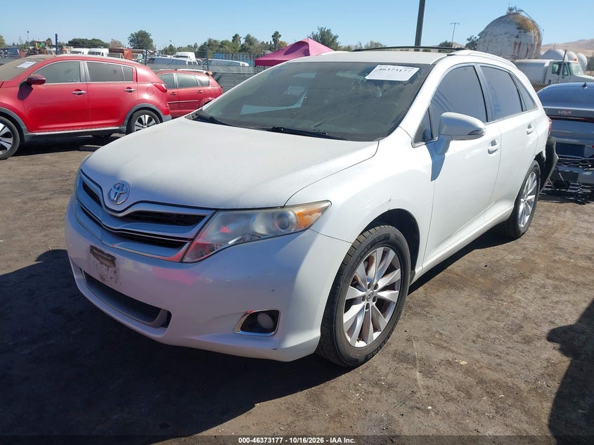 Vin: 4t3za3bb0du069325, lot: 46873510, toyota venza le 20132