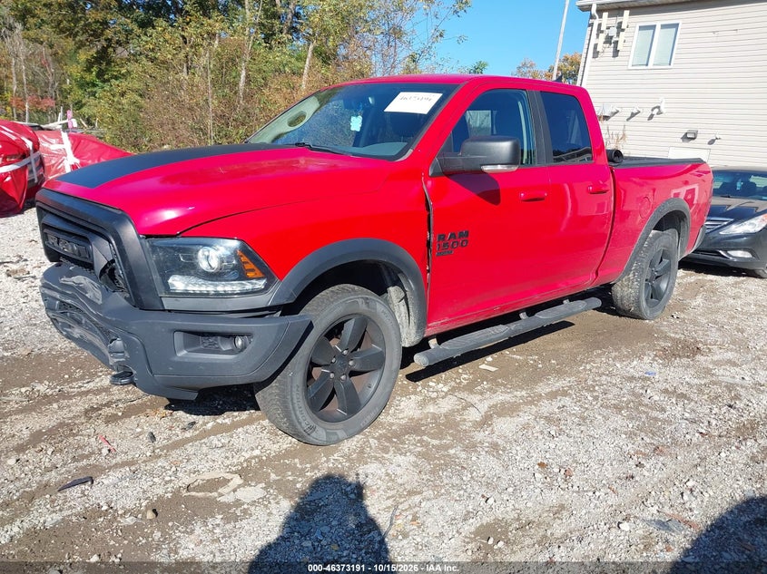 2019 Ram 1500 Classic Warlock 4X4 6'4 Box, Front End, IAAI, VIN 1C6RR7GG8KS632719 — photo 2