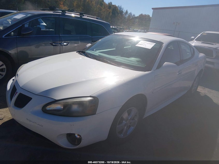 2008 Pontiac Grand Prix, Обычный износ, IAAI, VIN 2G2WP552981175574 — фото 2