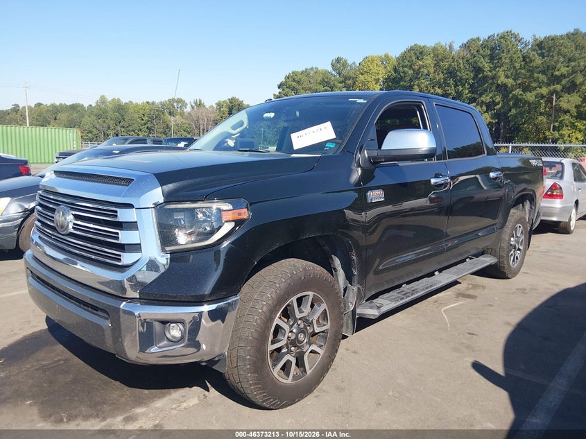 2019 Toyota Tundra 1794 5.7L V8, Right Side, IAAI, VIN 5TFAY5F16KX854916 — photo 2