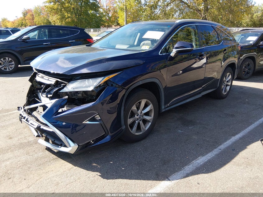 Vin: jtjdzkca4j2013215, lot: 46873563, lexus rx 350l premium 20182