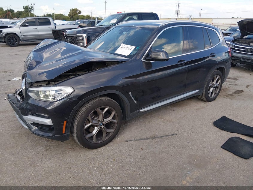 Vin: 5uxty3c0xm9f87961, lot: 46873567, bmw x3 sdrive30i 20212