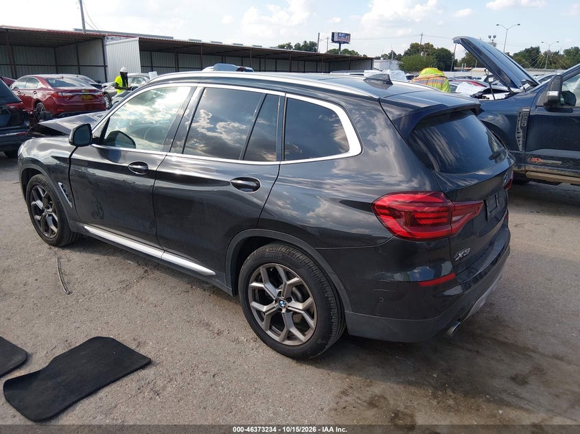 Vin: 5uxty3c0xm9f87961, lot: 46873567, bmw x3 sdrive30i 20213