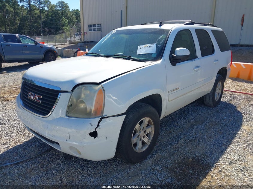 2007 GMC Yukon Slt, Left Front, IAAI, VIN 1GKFC13J97J380136 — photo 2