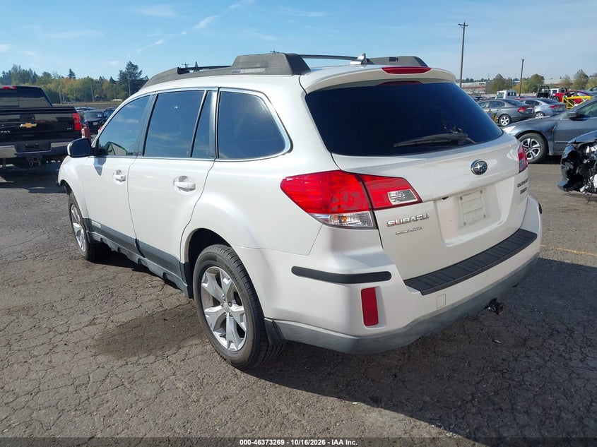 Vin: 4s4brdkc2d2224101, lot: 46873602, subaru outback 3.6r limited 20133