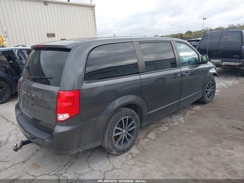 Vin: 2c4rdgcg5jr134216, lot: 46873612, dodge grand caravan sxt 20184