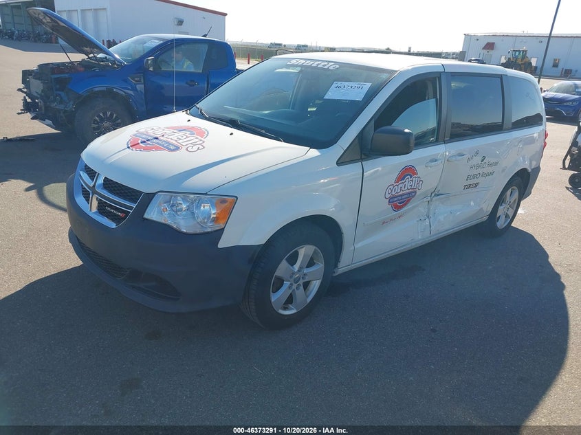 Vin: 2c4rdgbg1dr714150, lot: 46873624, dodge grand caravan se 20132